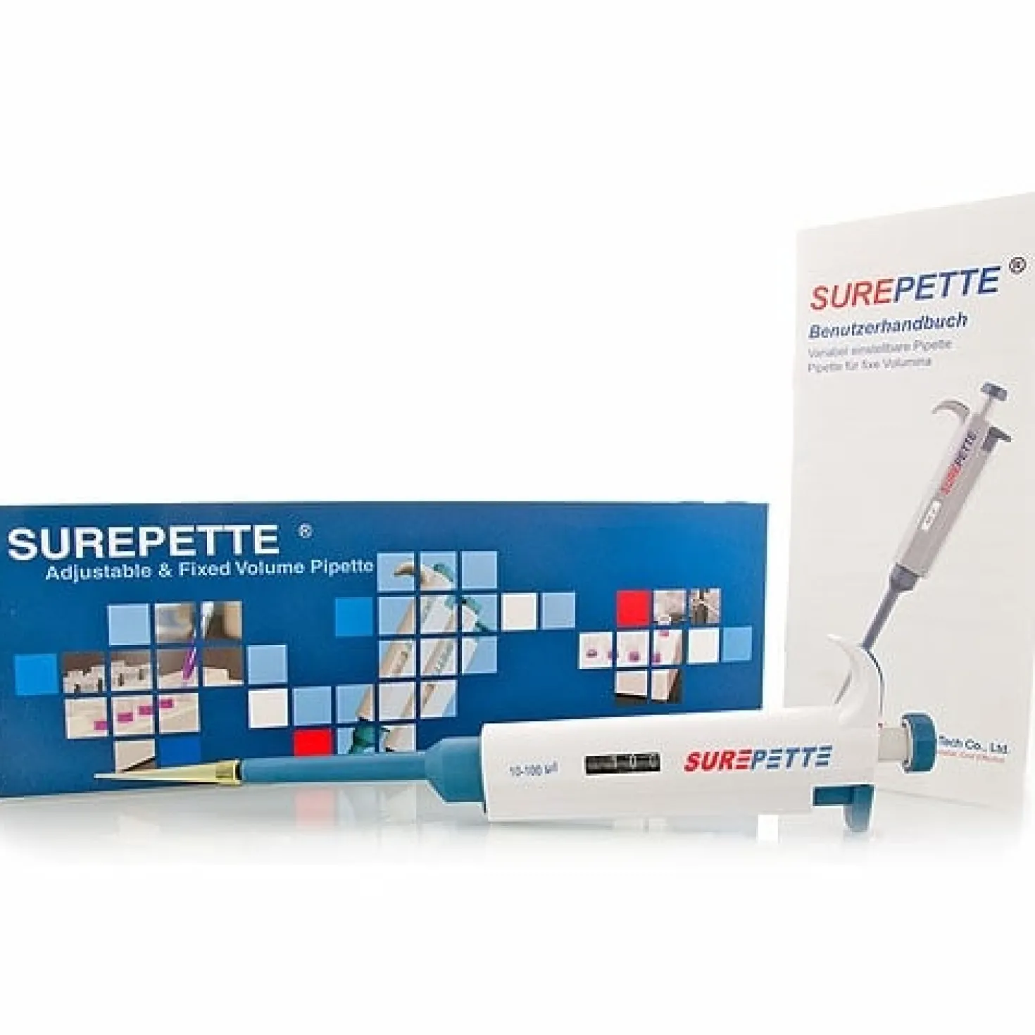 SurePette - Variabel einstellbare Kolbenhubpipette