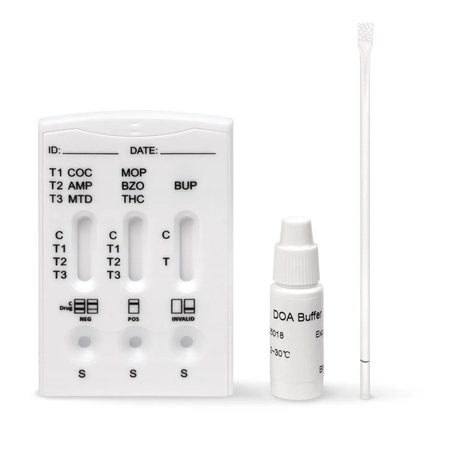 SureStep™ Blood Test Drug Screen Cassette (7)