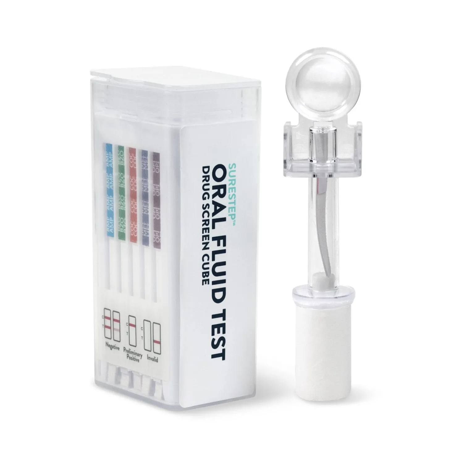 SureStep™ Oral Fluid Test Drug Screen Cube (9)