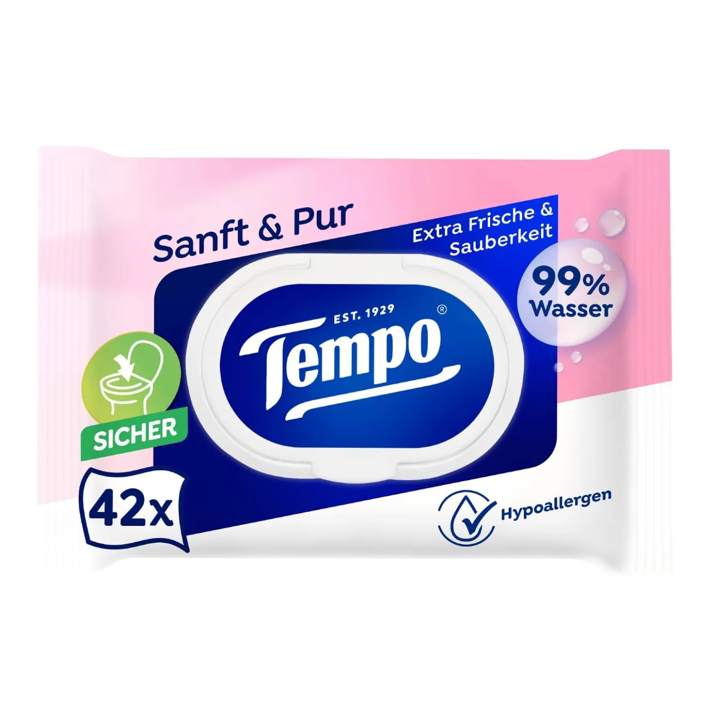 TEMPO feuchte Toilettentücher