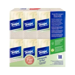 Tempo Taschentücher Ultrasoft & Pur