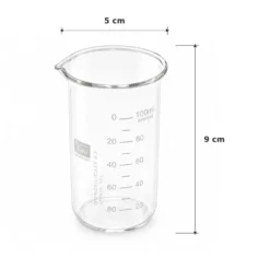 Teqler Becherglas hohe Form