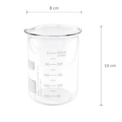Teqler Becherglas niedrige Form