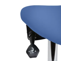Teqler Drehhocker mit kippbarem Sattelsitz
