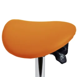 Teqler Drehhocker mit kippbarem Sattelsitz