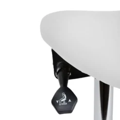 Teqler Drehhocker mit kippbarem Sattelsitz