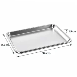 Teqler Edelstahltablett