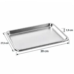 Teqler Edelstahltablett