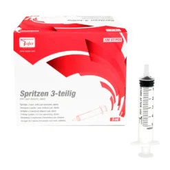 Teqler Einmalspritze, 3-teilig