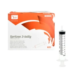 Teqler Einmalspritze, 3-teilig