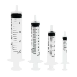 Teqler Einmalspritze, 3-teilig