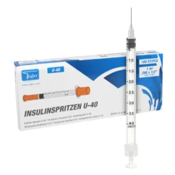 Teqler Insulinspritzen mit Kanüle