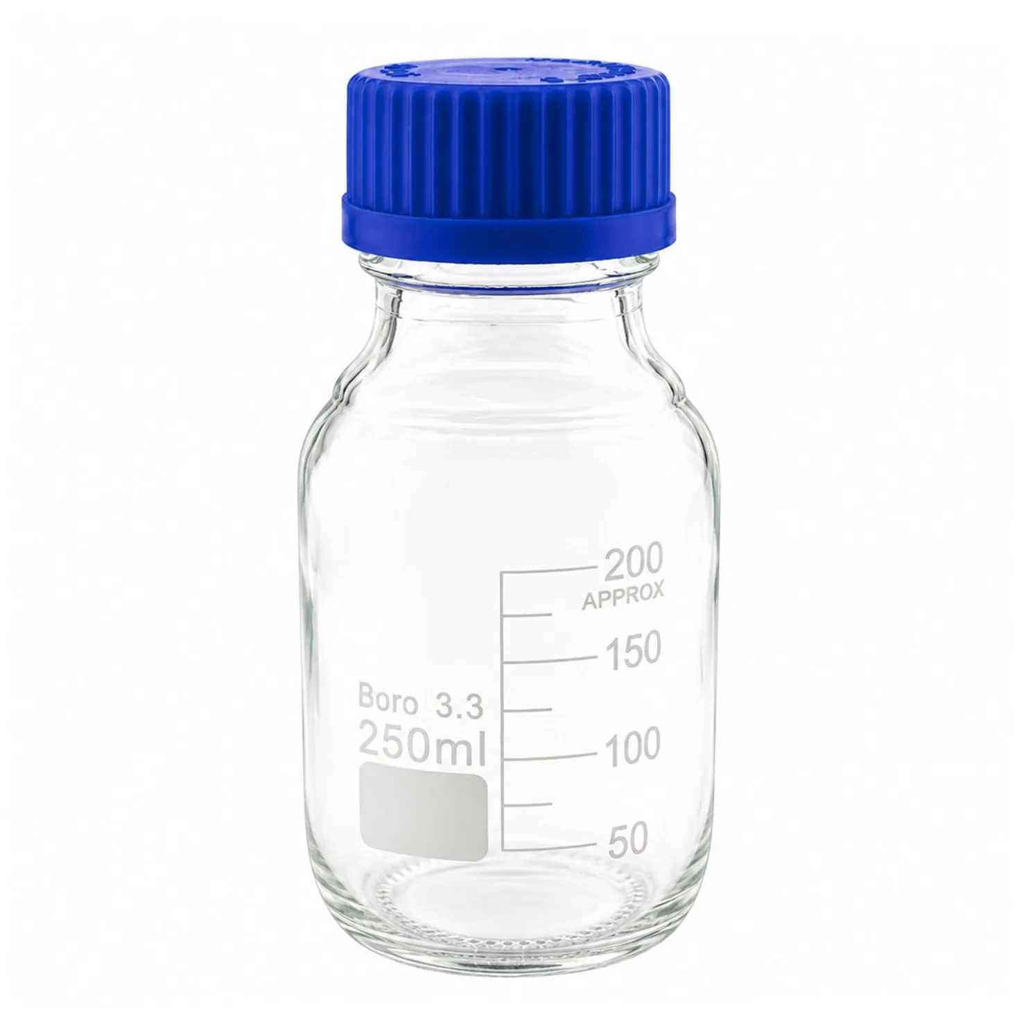 Teqler Labor-Glasflasche