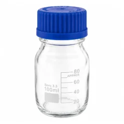 Teqler Labor-Glasflasche