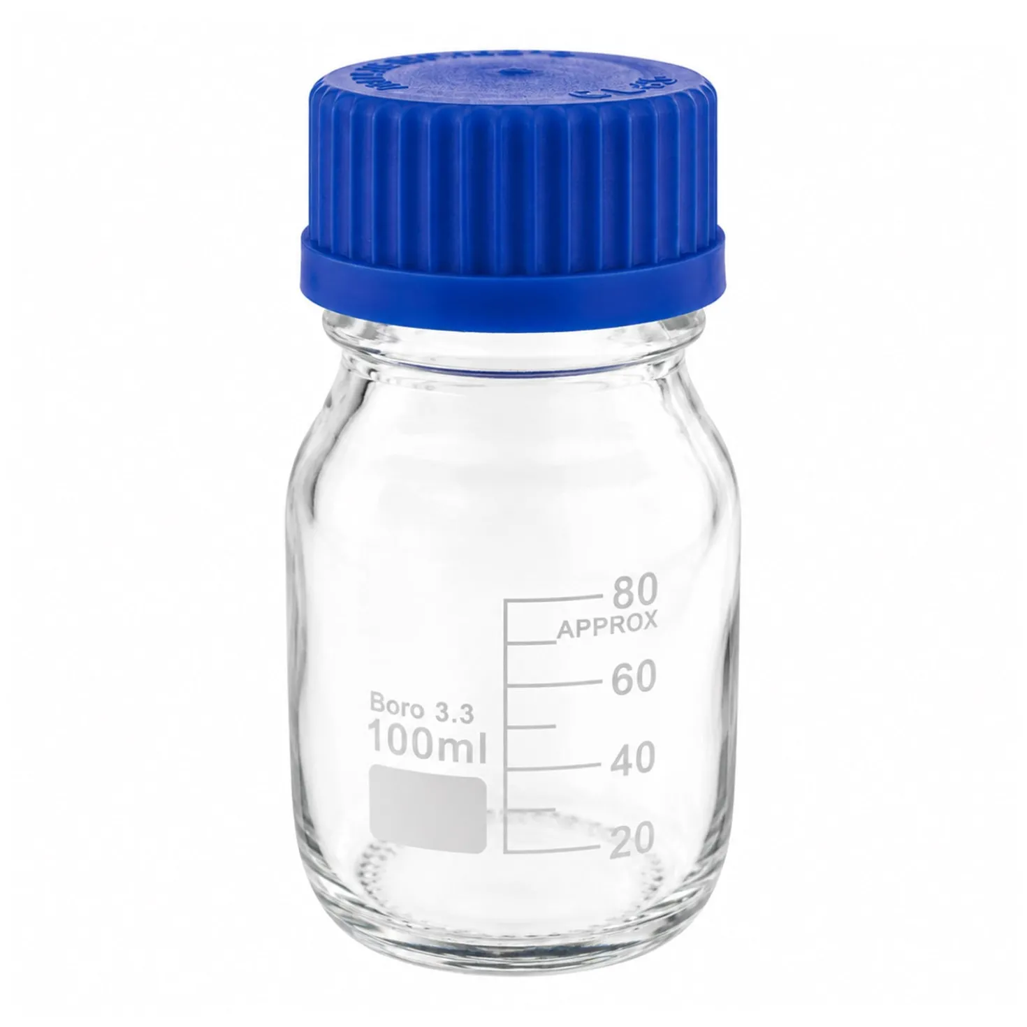 Teqler Labor-Glasflasche