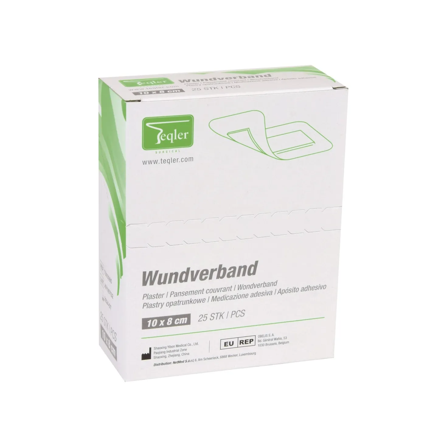 Teqler Wundverband, steril
