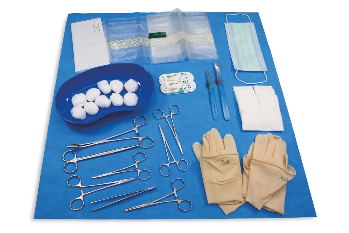 Thoraxdrainage-Anlage-Set DUO