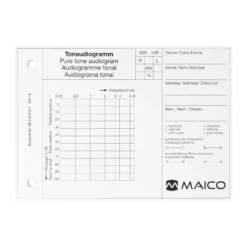 Tonaudiogrammblock für Maico ST20