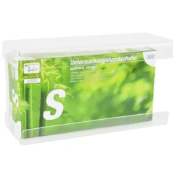 Transparenter Handschuhspender