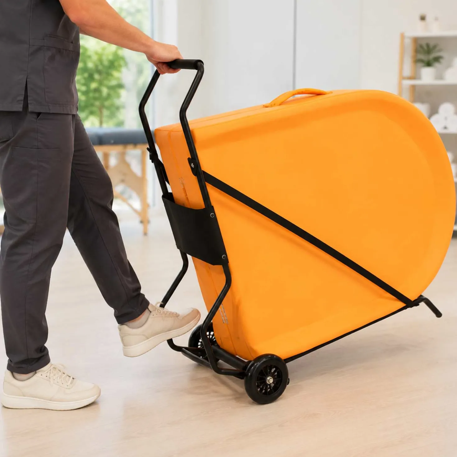 Transportwagen für Massageliegen