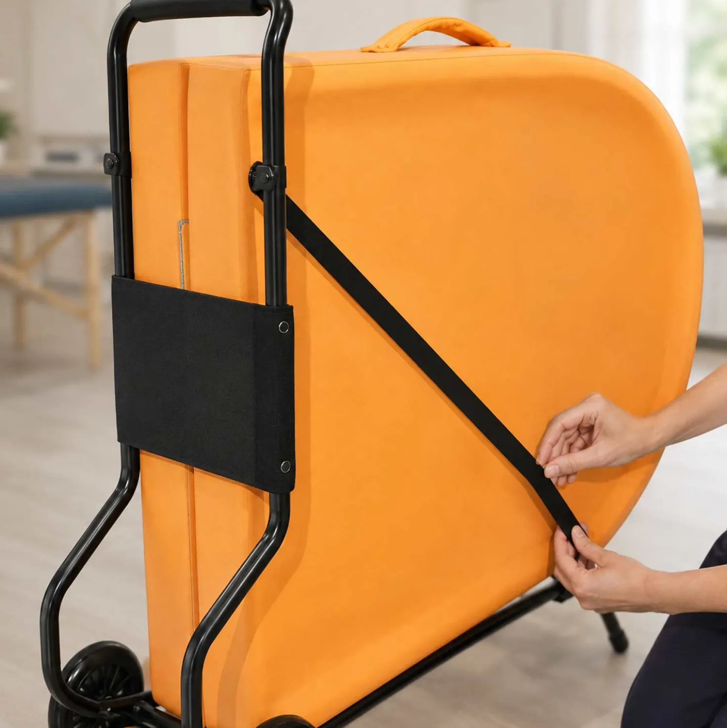 Transportwagen für Massageliegen