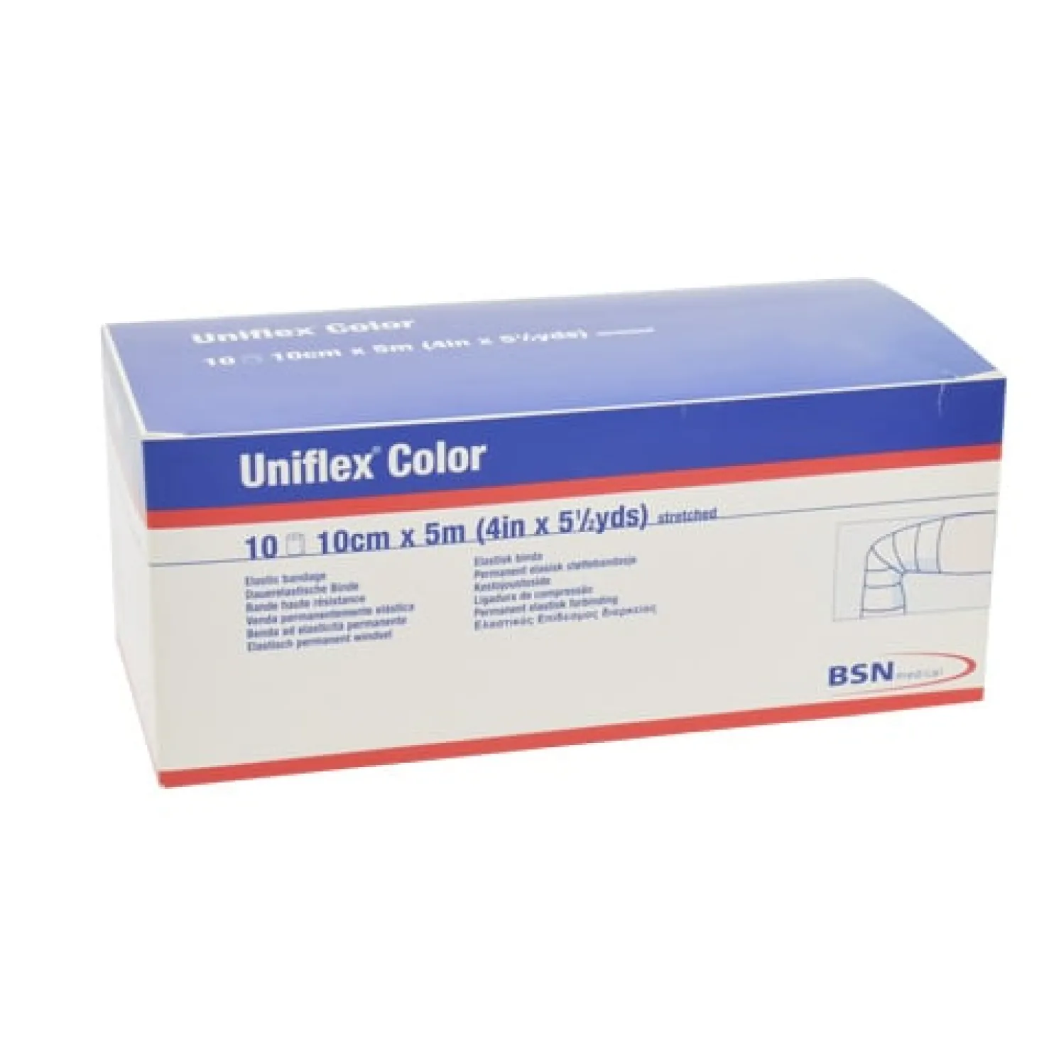 Uniflex color, Universalbinde 5m Länge