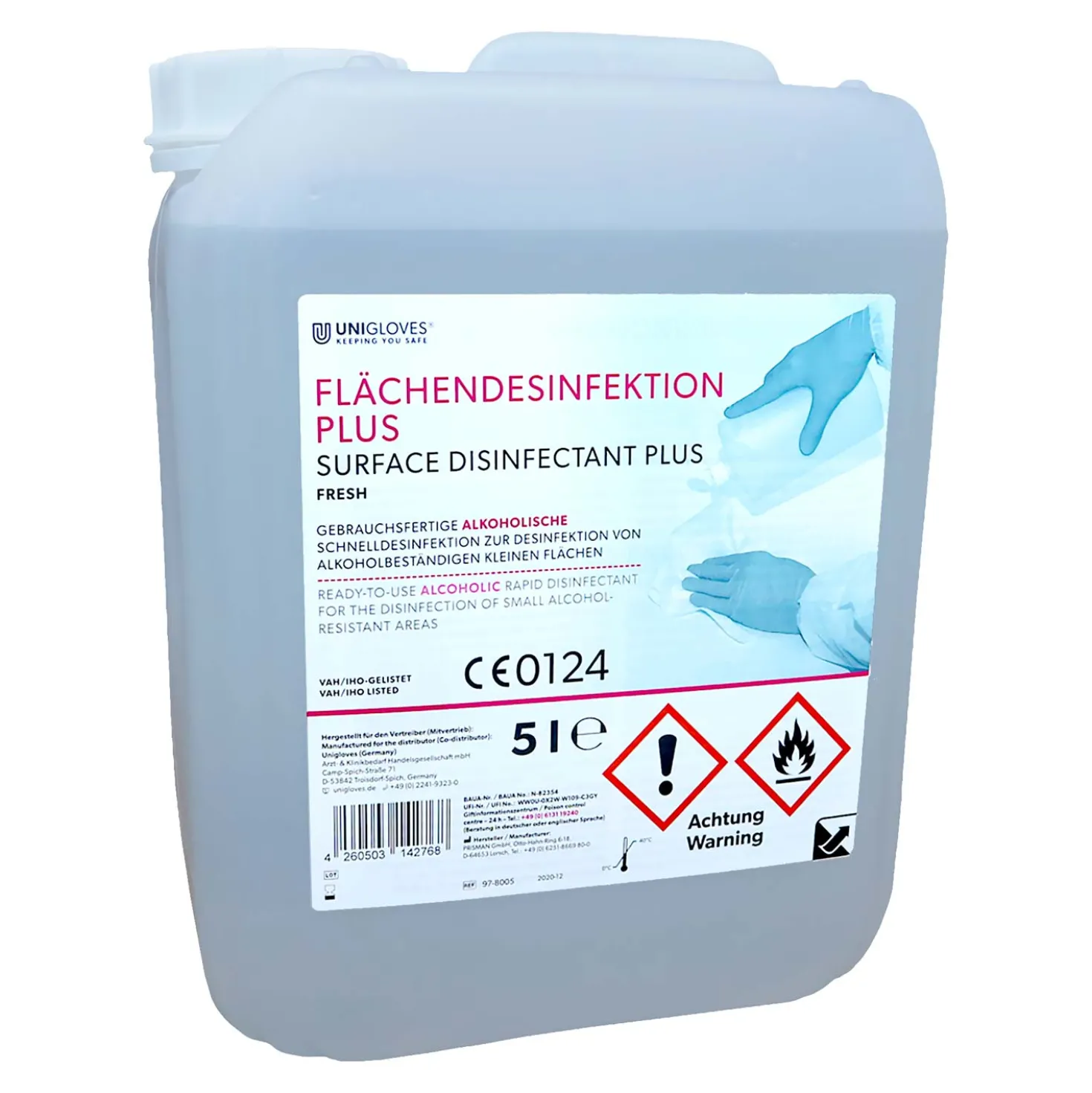 Unigloves Flächendesinfektion Plus