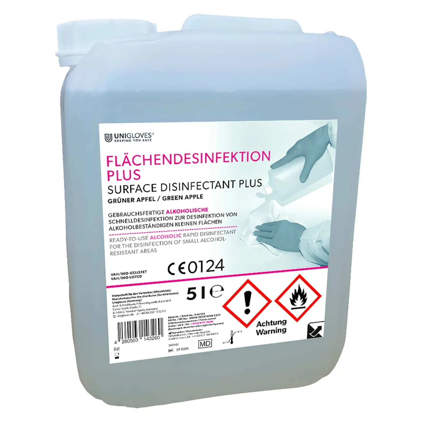 Unigloves Flächendesinfektion Plus