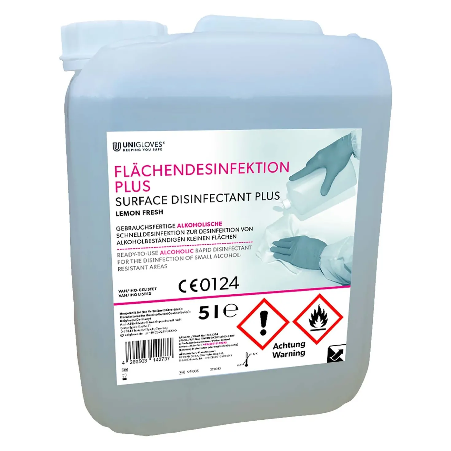 Unigloves Flächendesinfektion Plus