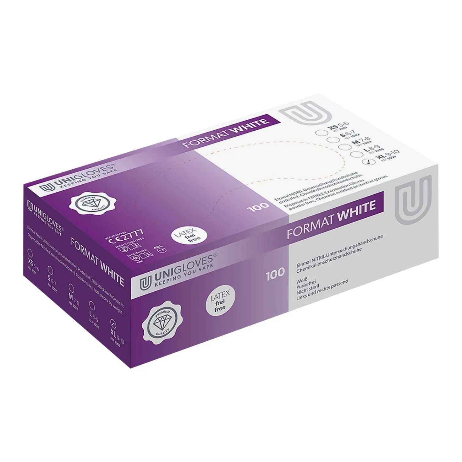 Unigloves Format White