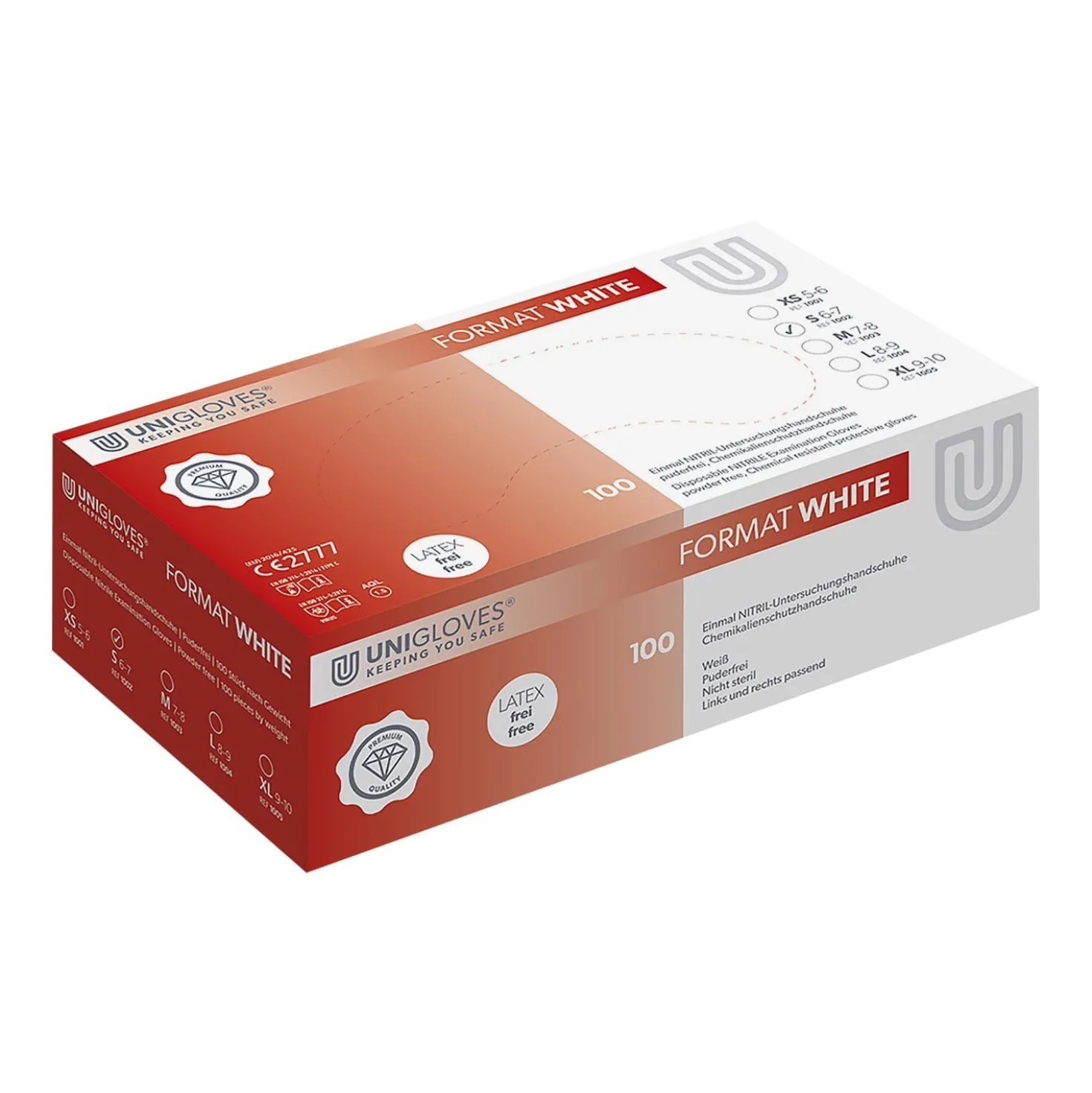 Unigloves Format White
