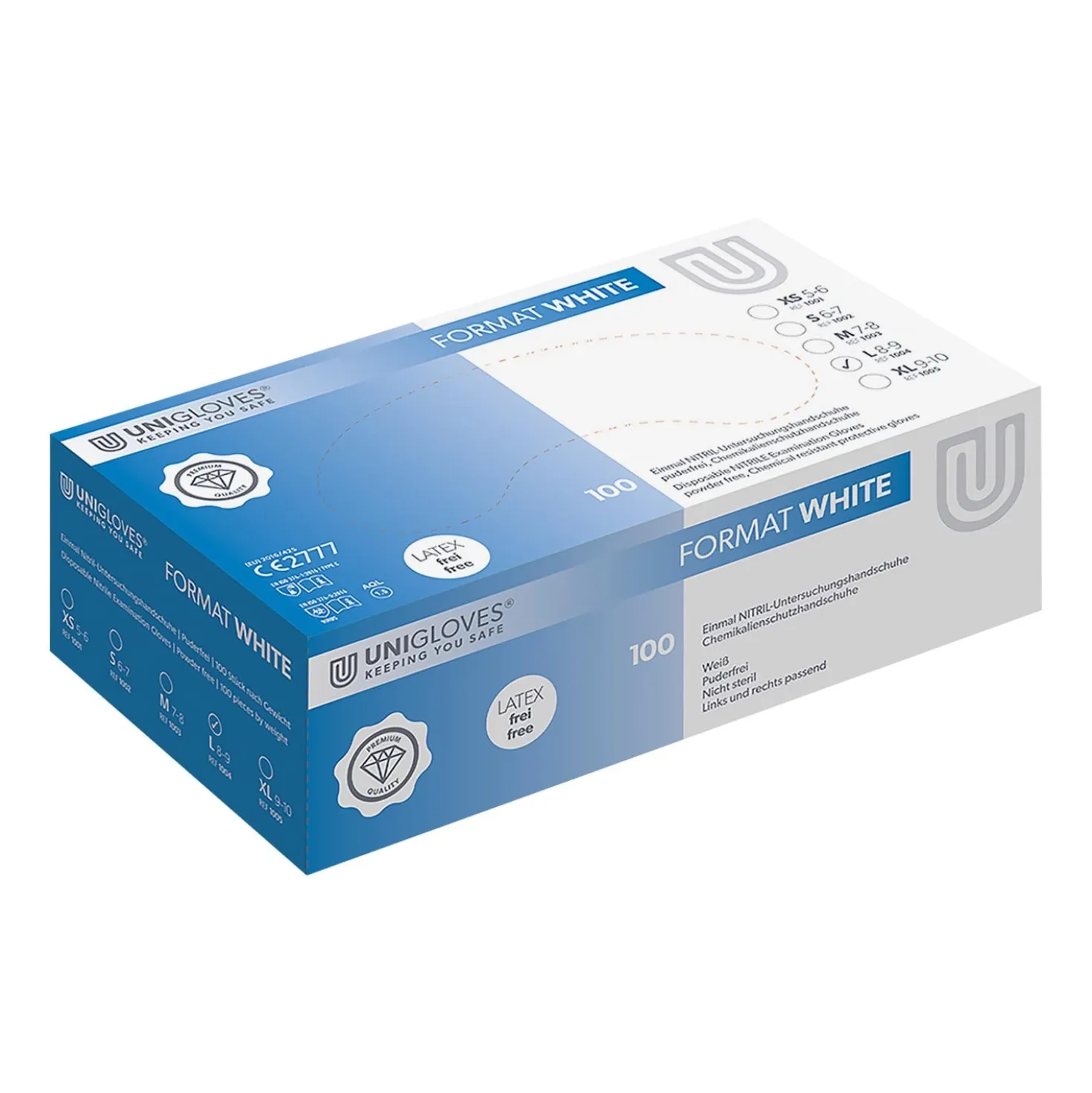 Unigloves Format White