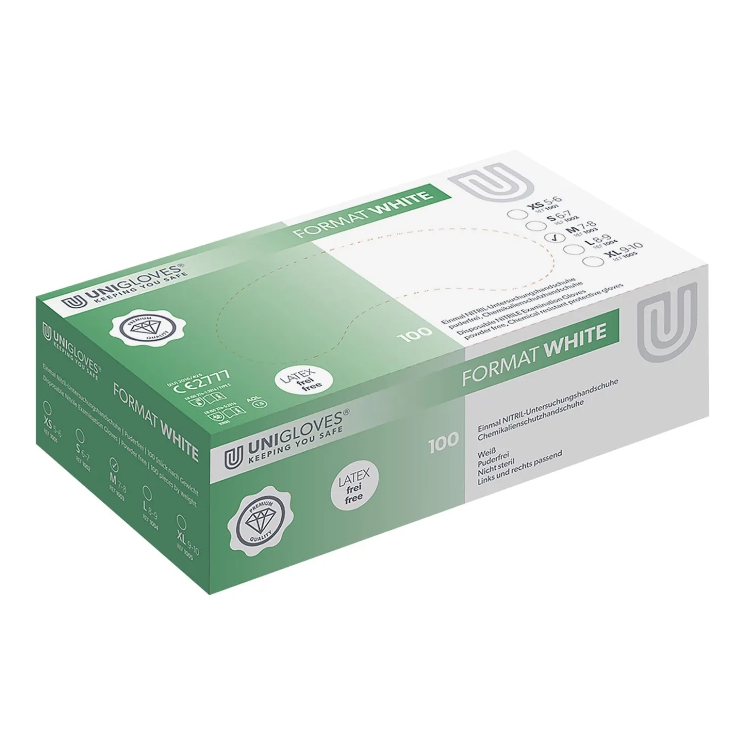 Unigloves Format White