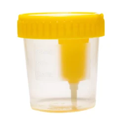 Urinbecher mit Transfereinheit