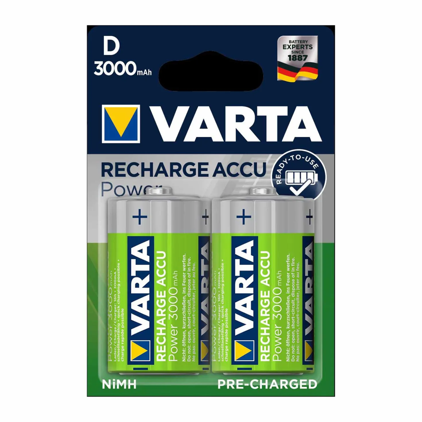 Varta Recharge Accu Power Monozelle