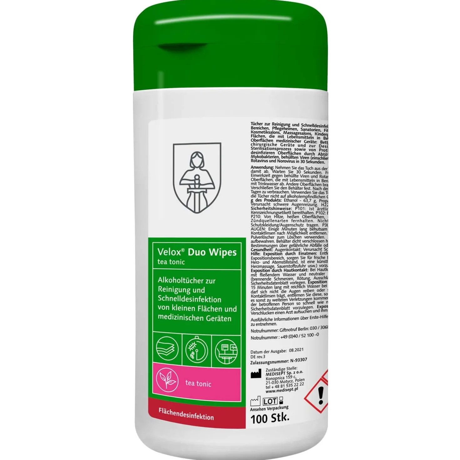 Velox Duo Wipes