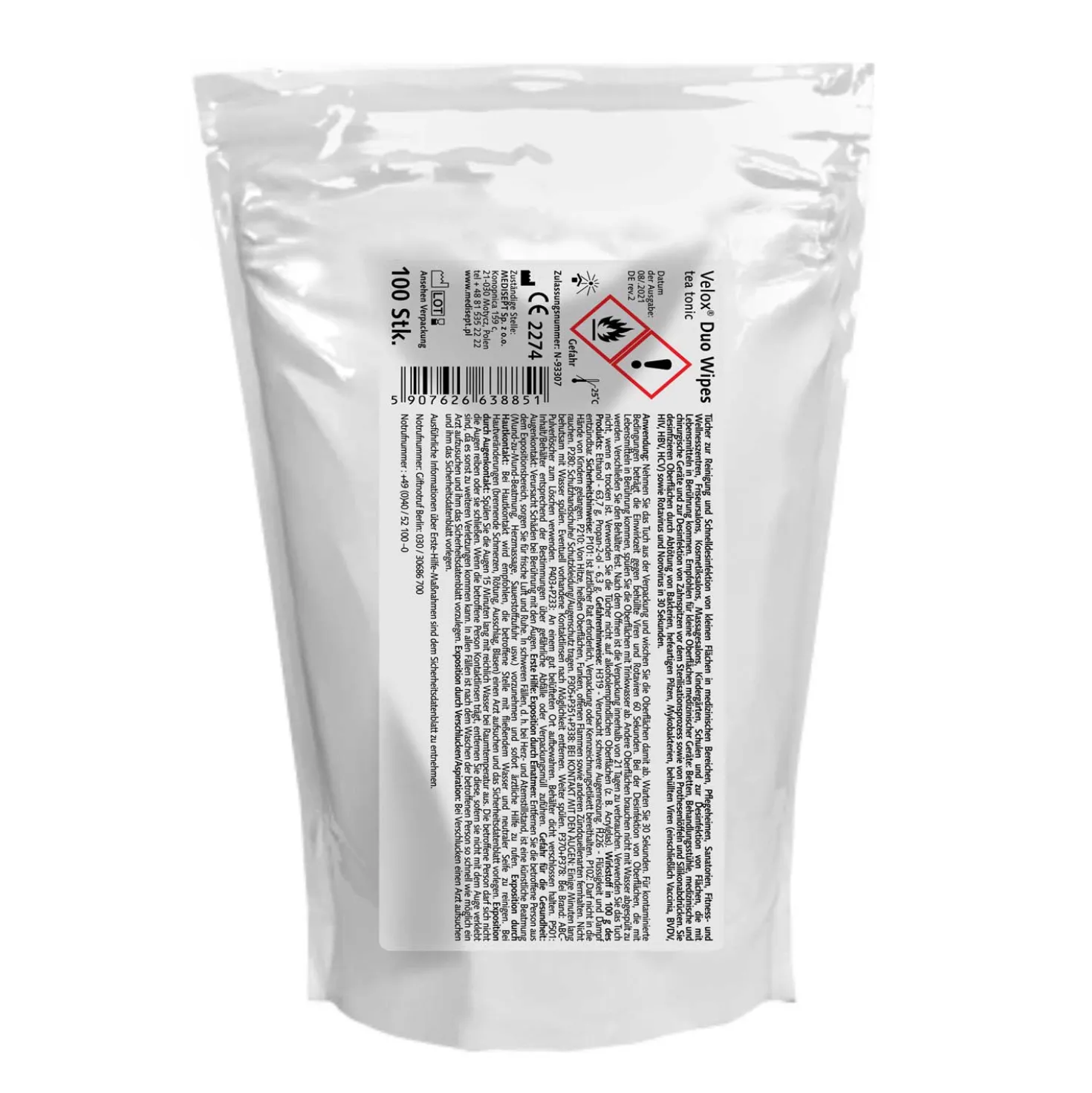 Velox Duo Wipes