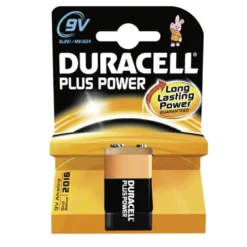 9 Volt-Blockbatterie, Einweg