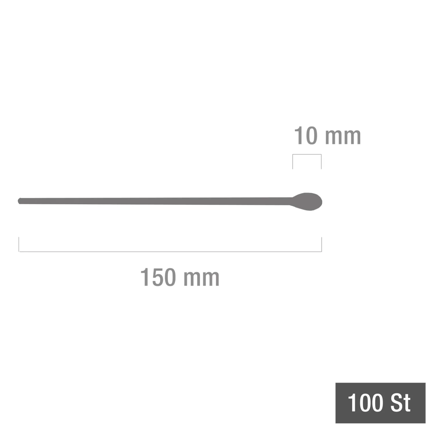 Wattestäbchen, 100 Stück