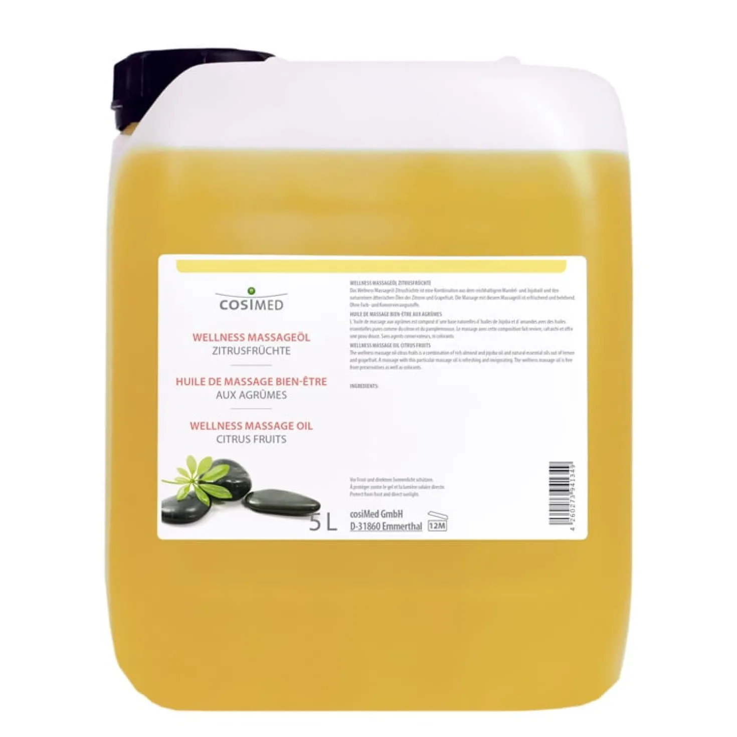 Wellness-Massageöl, Zitrusfrüchte