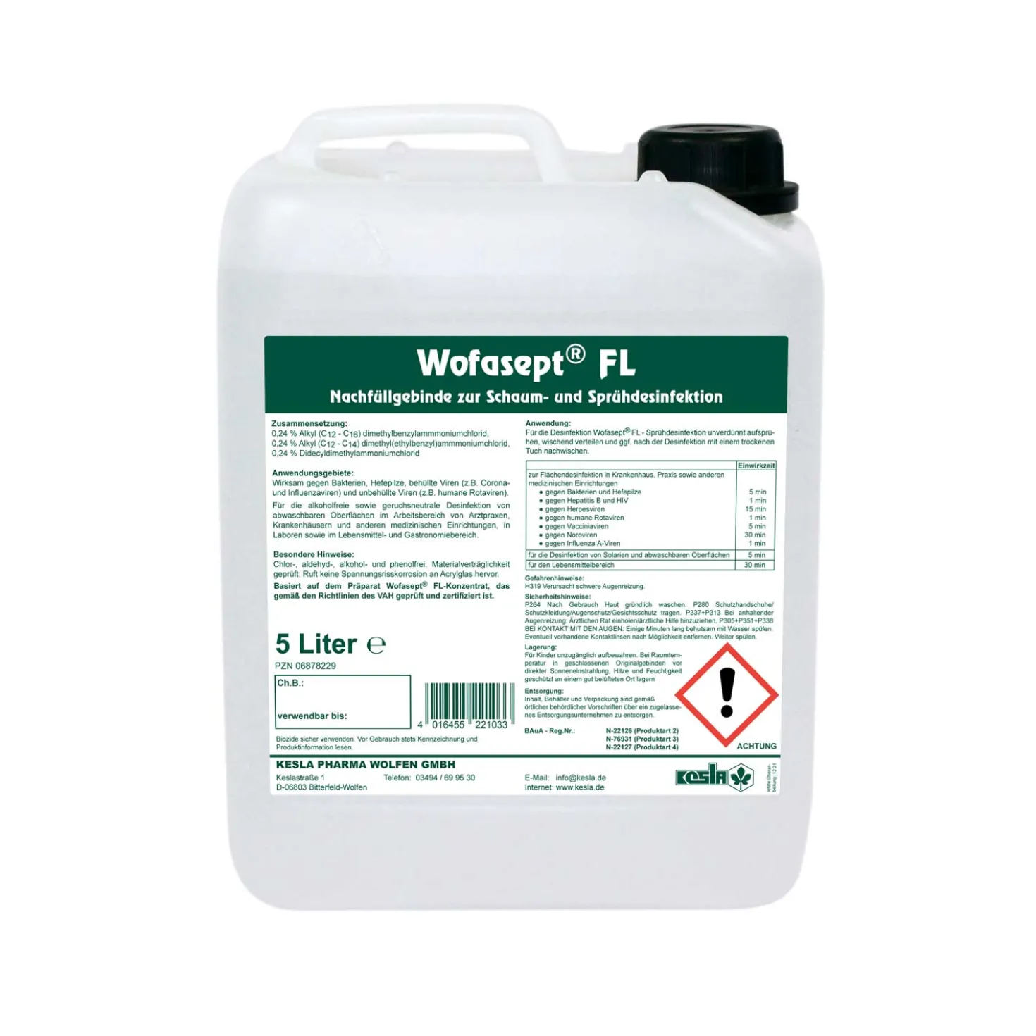Wofasept® FL Sprühdesinfektion