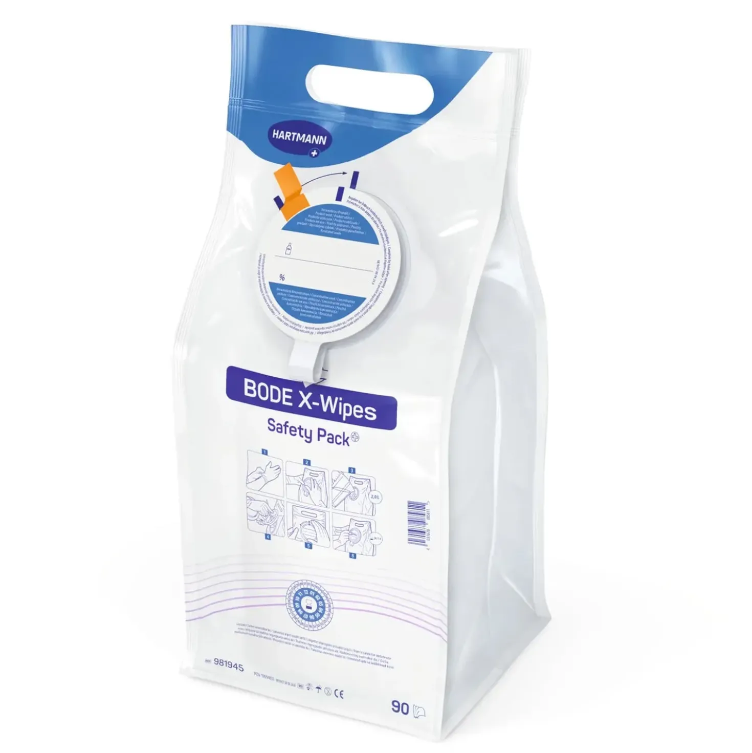X-Wipes Safety Pack