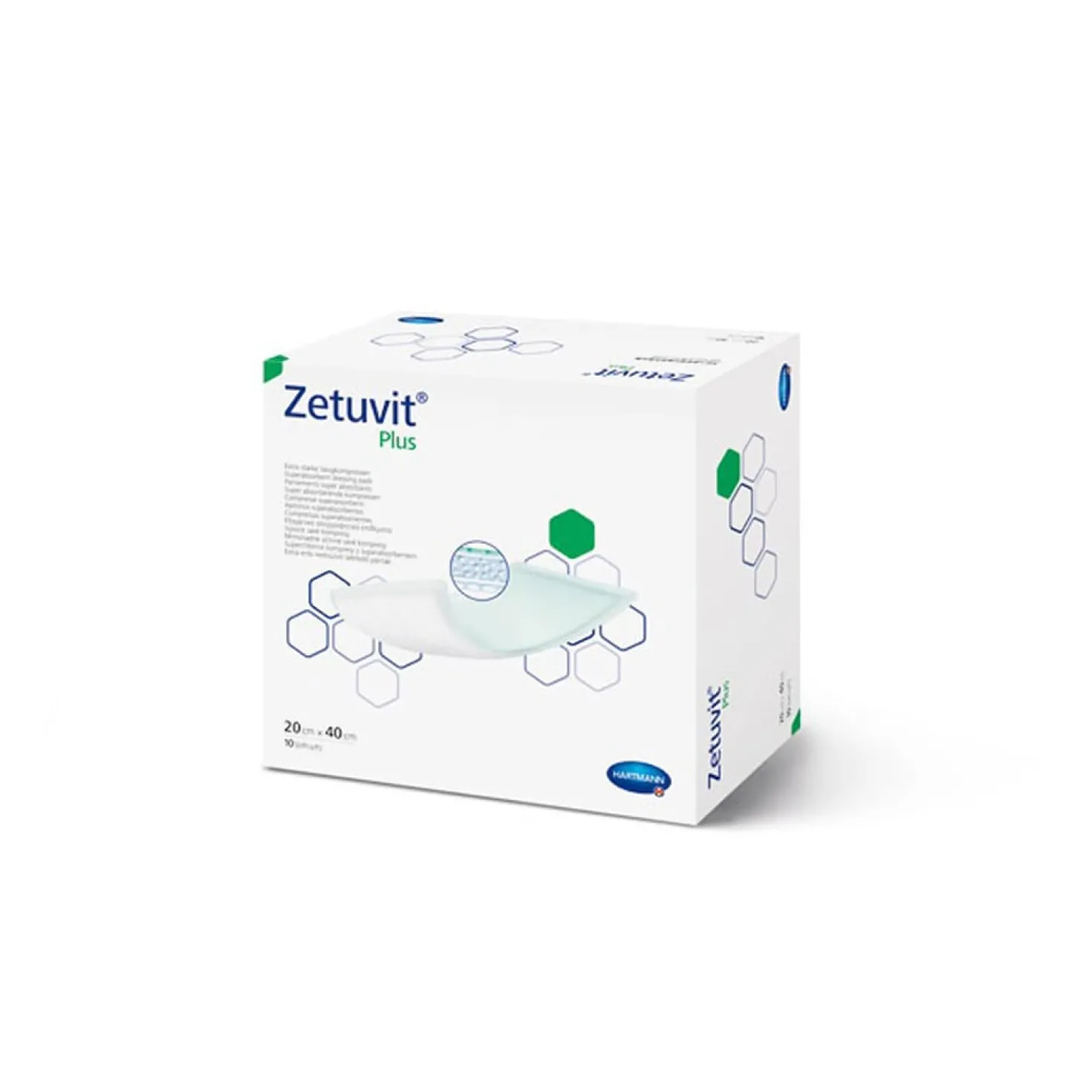 Zetuvit plus, sterile Saugkompressen